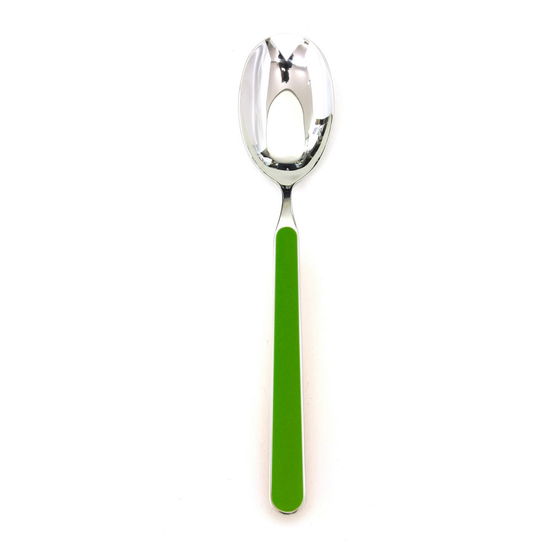 Salad Spoon Apple Green