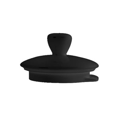 Porcelain lid for tea pot 2 and 4 cups - Black