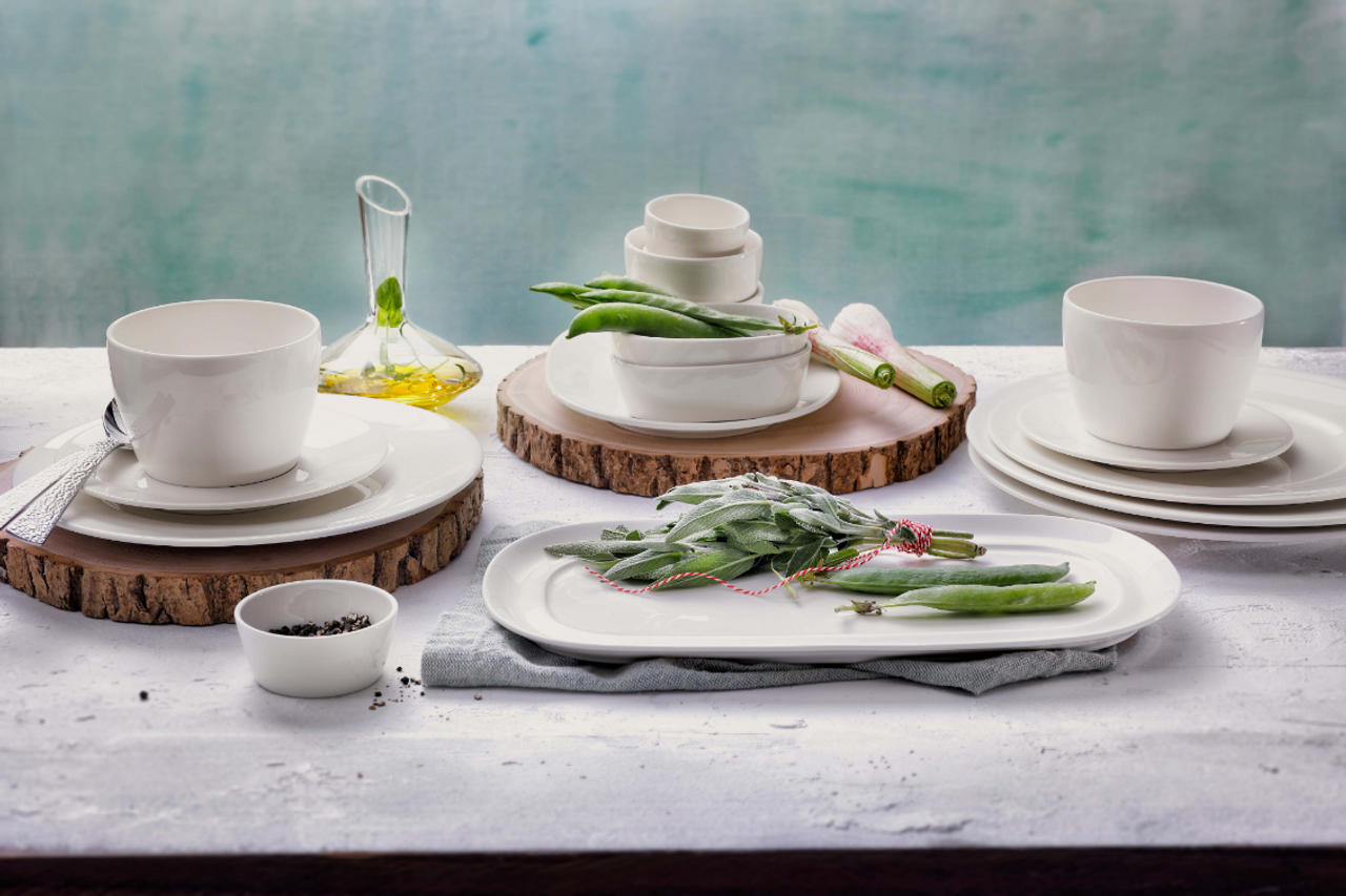 Maastricht Porselein Bowl Lux 4 11.5 cm 45 cl Offwhite