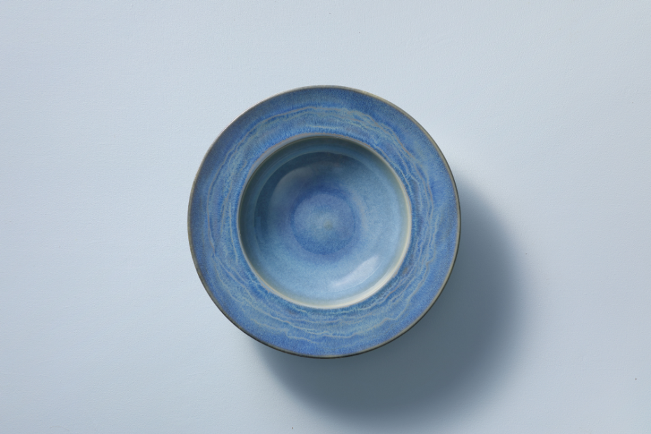 Palmer Bord diep Miami 27 cm Stoneware Groen