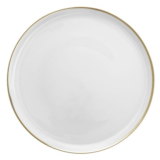 Round Cake / Pie Dish  13" - GOLD 12" 3/8