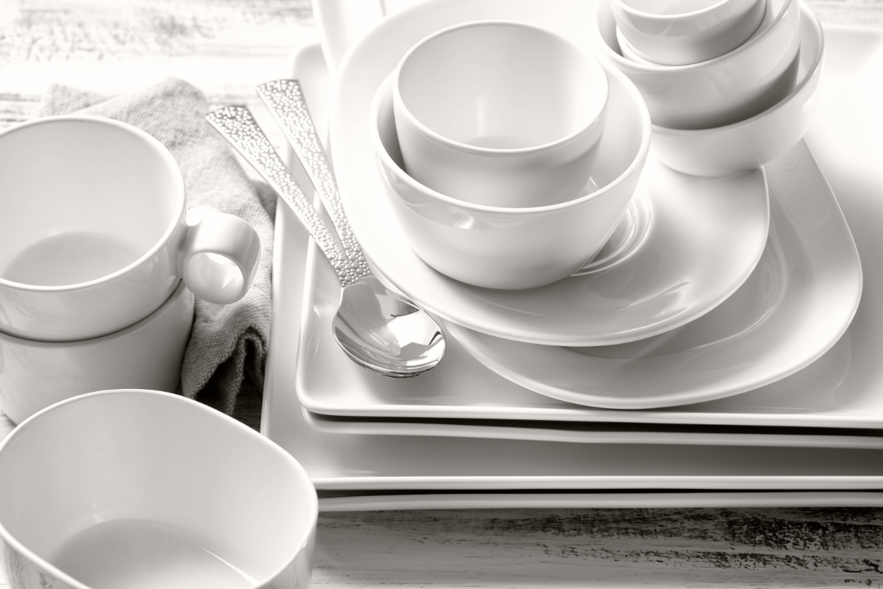 Maastricht Porselein Bowl Lux 051 8.5 cm 18 cl Offwhite