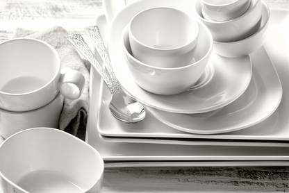 Maastricht Porselein Schaal Lux 052 9.5 cm 30 cl Offwhite