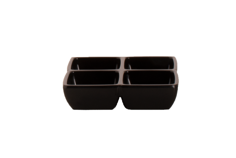 truyts-schaal-4-vaks-melamine-12-x-12-cm-zwart-melamine_