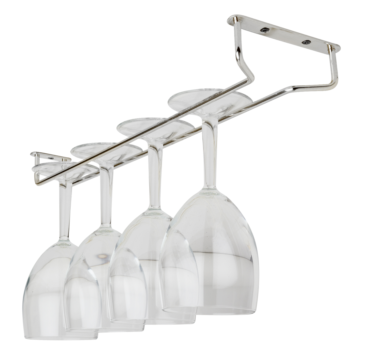 Bar Professional Glazenrek Racks 40 x 11 cm Staal Zwart