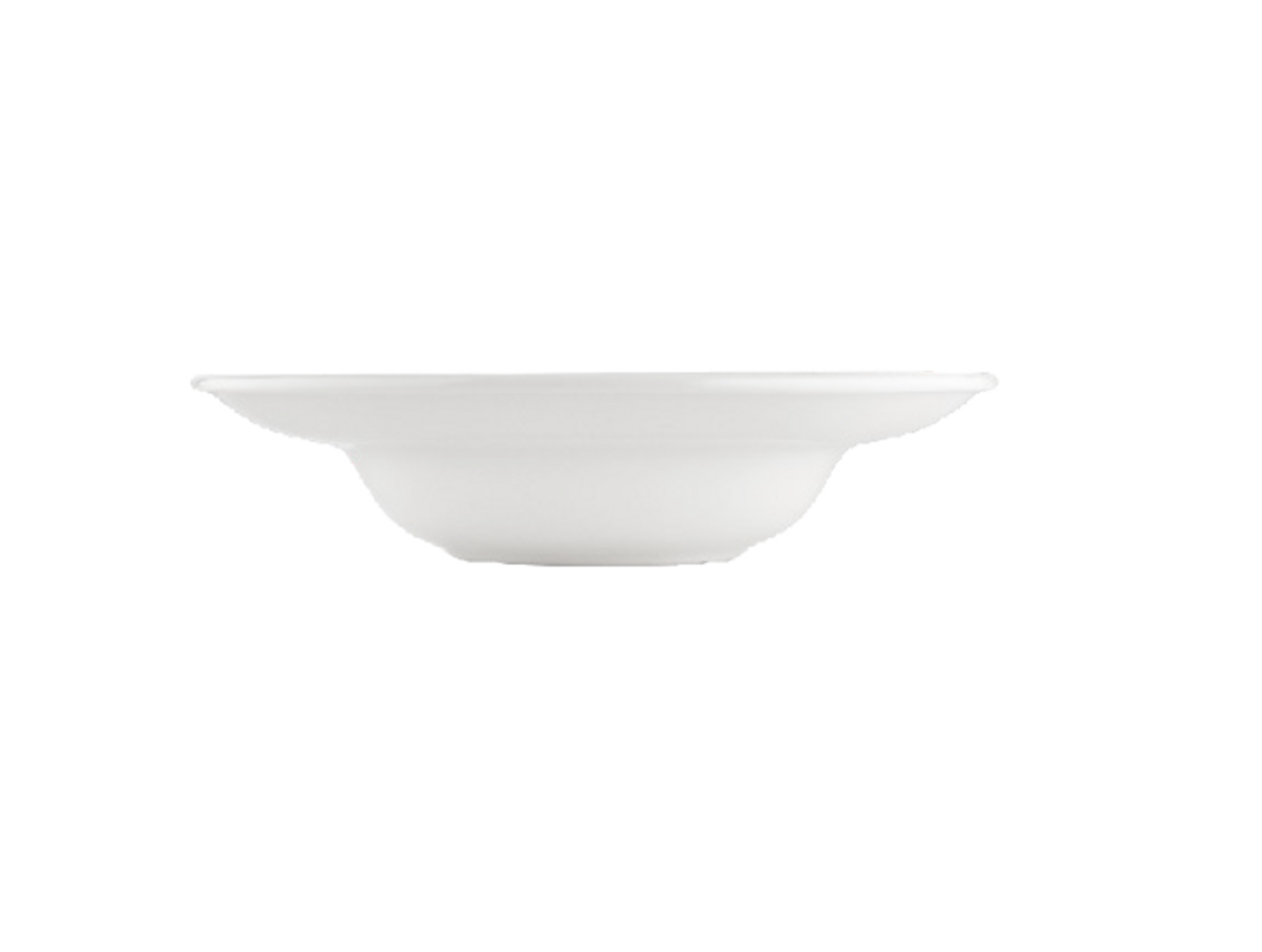 Від Bone Bord diep Helix White 27 см Porselein Wit 