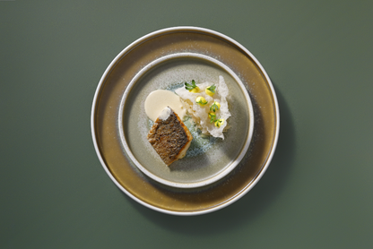 Palmer plate Coco 14.5 cm Porcelain Green